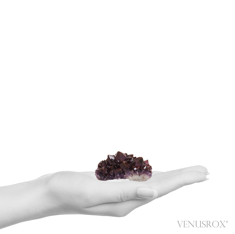Amethyst with Hematite Natural Cluster from Thunder Bay, Ontario, Canada | Venusrox