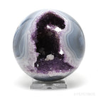 Amethyst with Quartz, Agate & Calcite Geode Sphere from Brazil | Venusrox