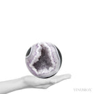Amethyst with Quartz, Agate & Calcite Geode Sphere from Brazil | Venusrox