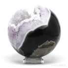 Amethyst with Quartz, Agate & Calcite Geode Sphere from Brazil | Venusrox