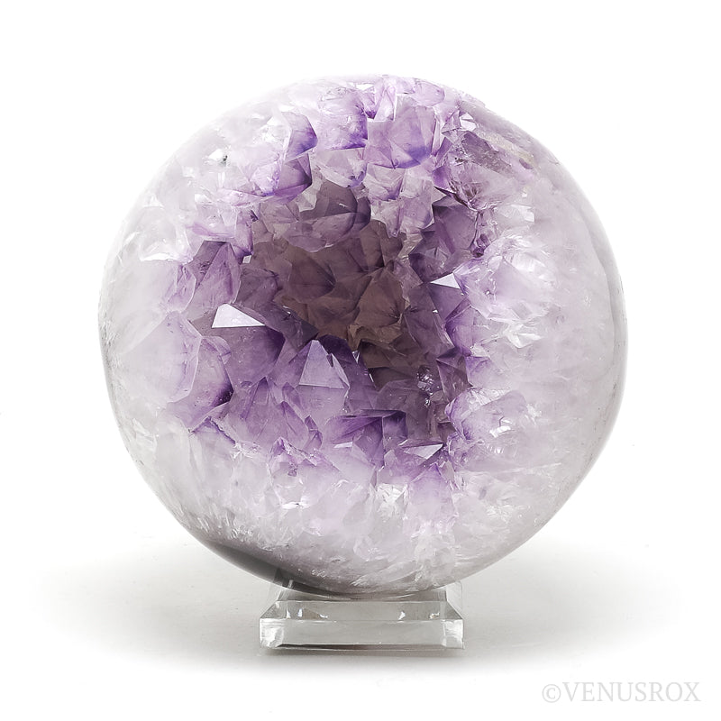 Amethyst with Quartz & Agate Geode Sphere from Brazil | Venusrox