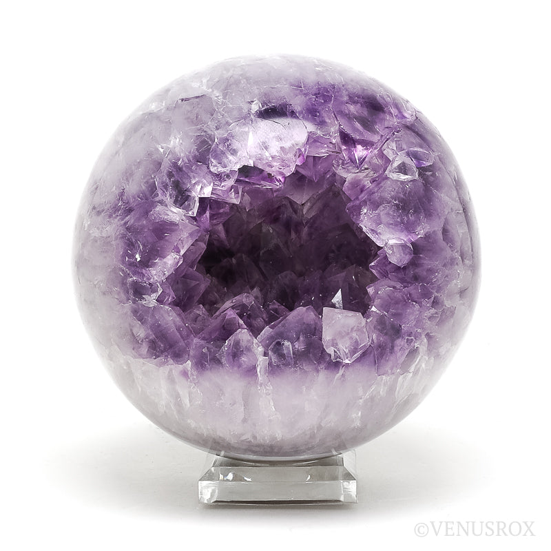 Amethyst with Quartz & Agate Geode Sphere from Brazil | Venusrox