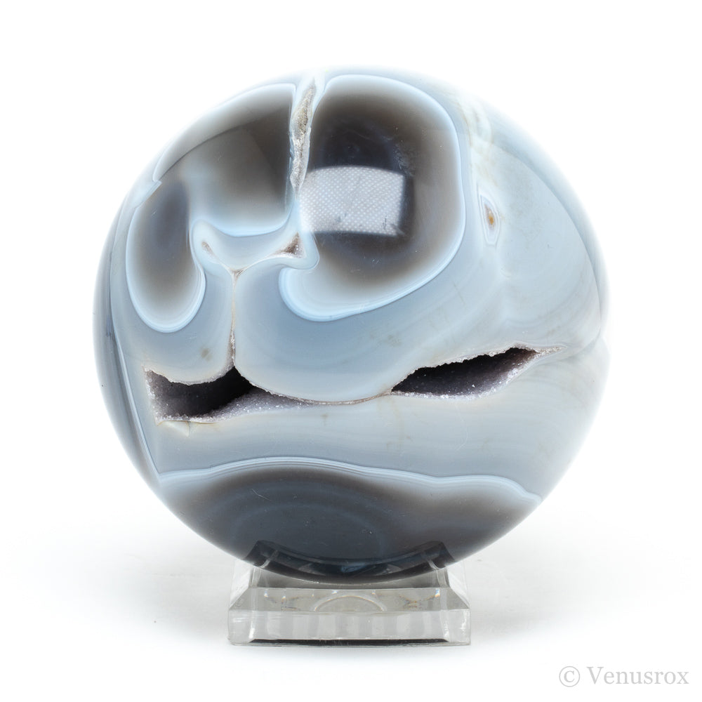 Amethyst with Quartz & Agate Geode Sphere from Brazil | Venusrox