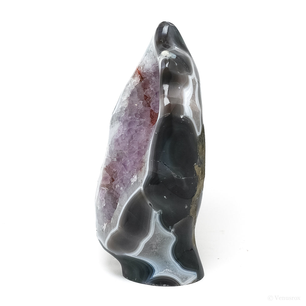 Amethyst with Quartz & Agate Polished/Natural Freeform from Uruguay | Venusrox