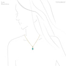 Blue Apatite Pendant from Madagascar | Venusrox