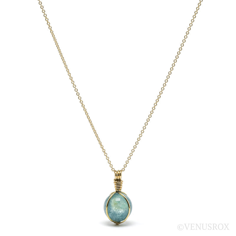 Aquamarine Pendant from the Chitinskaya Oblast Mine, Zabaykalski Krai, Siberia, Russia | Venusrox