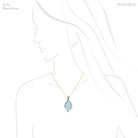 Aquamarine Pendant from Mozambique | Venusrox