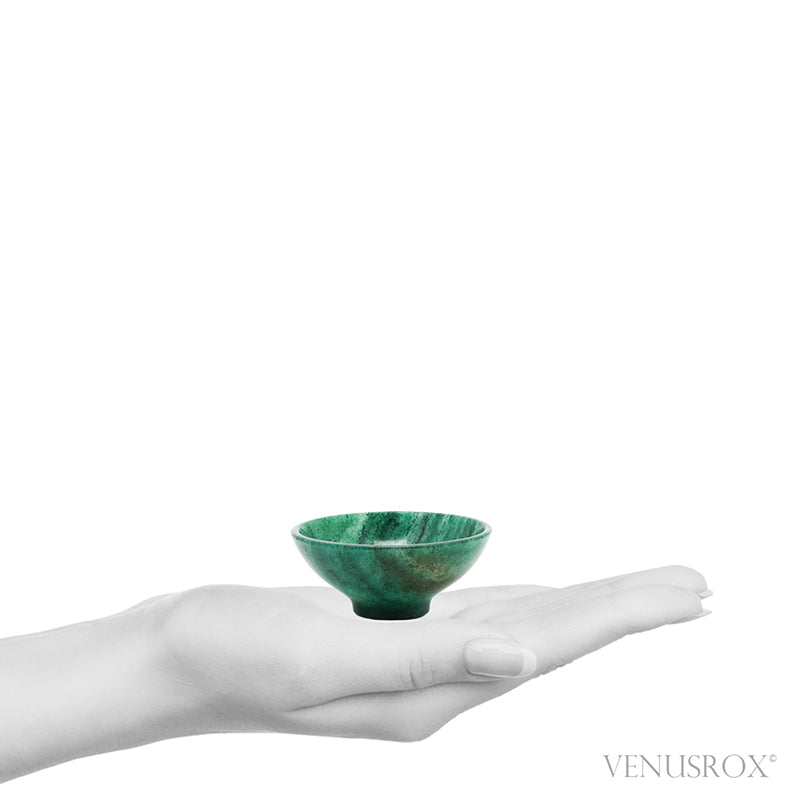 Green Aventurine Polished Bowl from India | Venusrox