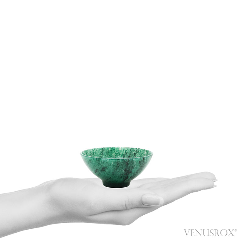 Green Aventurine Polished Bowl from India | Venusrox