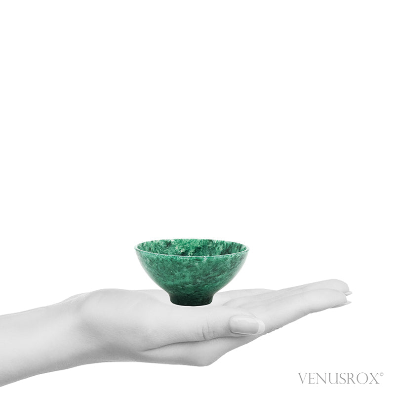 Green Aventurine Polished Bowl from India | Venusrox