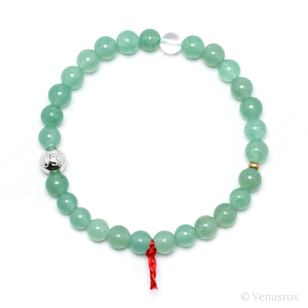 Green Aventurine Bracelet from Brazil | Venusrox