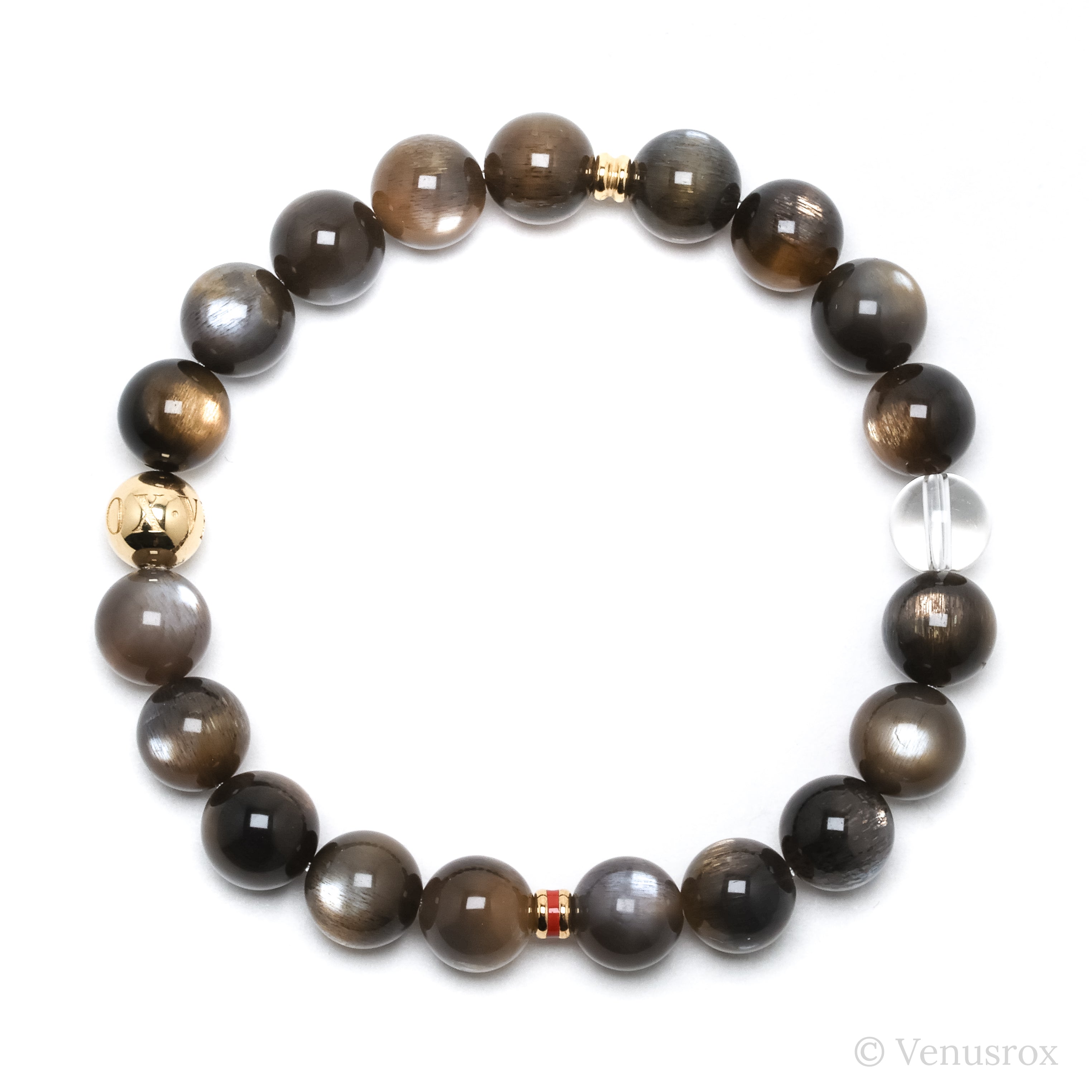 Black Sunstone Bracelet from India | Venusrox