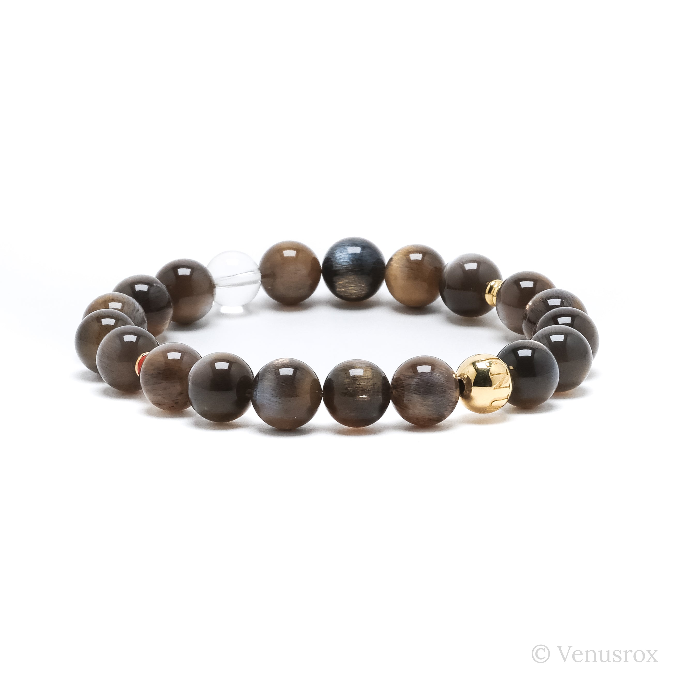 Black Sunstone Bracelet from India | Venusrox