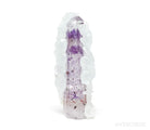 Brandberg Amethyst/Smoky Phantom Quartz with Prehnite Natural Point from the Brandberg Mountains, Namibia | Venusrox