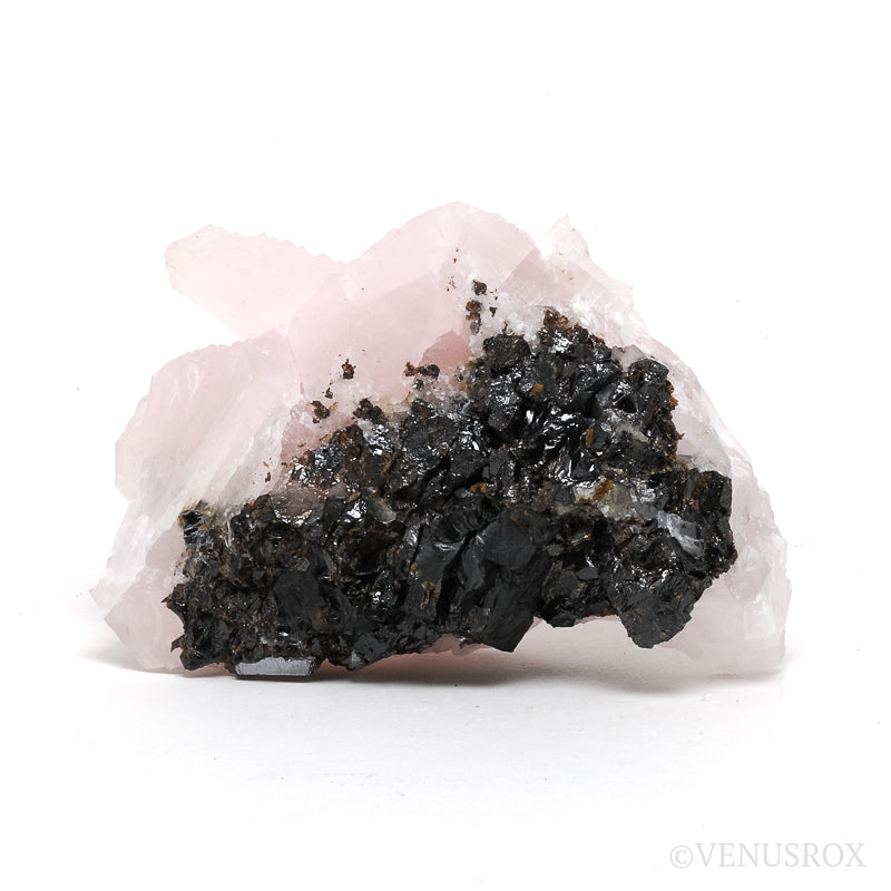 Mangano Calcite with Sphalerite Natural Cluster from the Vtoroy Sovetskiy Mine, Dalnegorsk, Primorskiy Kray, Russia | Venusrox