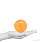 Orange Calcite Sphere from Utah, USA | Venusrox