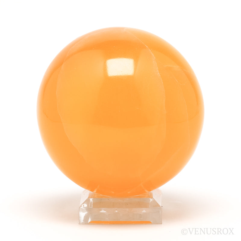 Orange Calcite Sphere from Utah, USA | Venusrox