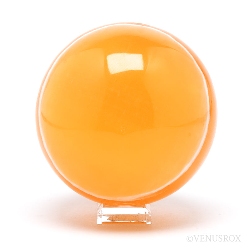 Orange Calcite Sphere from Utah, USA | Venusrox