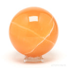 Orange Calcite Sphere from Utah, USA | Venusrox