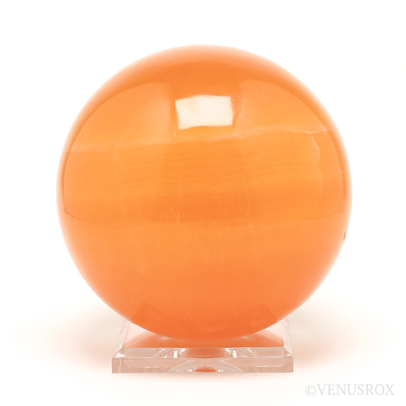 Orange Calcite Sphere from Utah, USA | Venusrox