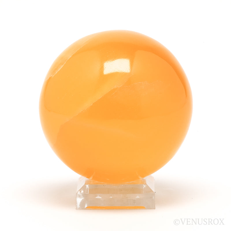 Orange Calcite Sphere from Utah, USA | Venusrox
