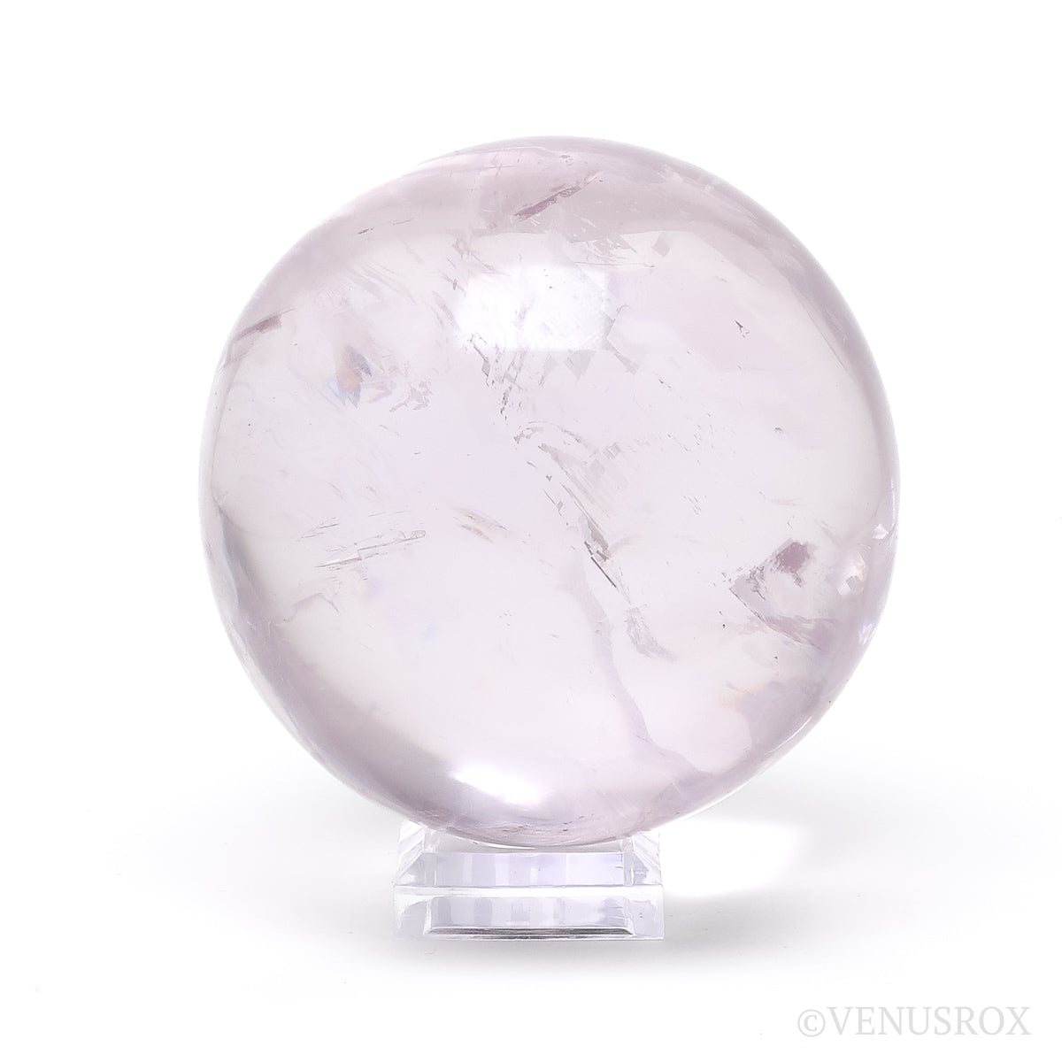 Pink Calcite Sphere from Madagascar | Venusrox