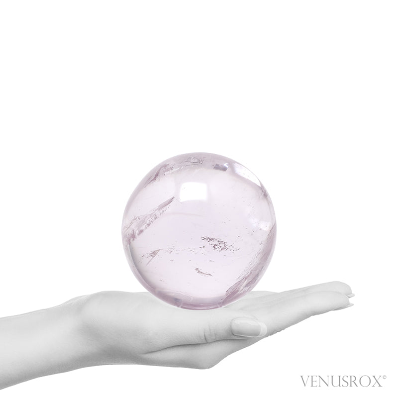 Pink Calcite Sphere from Madagascar | Venusrox