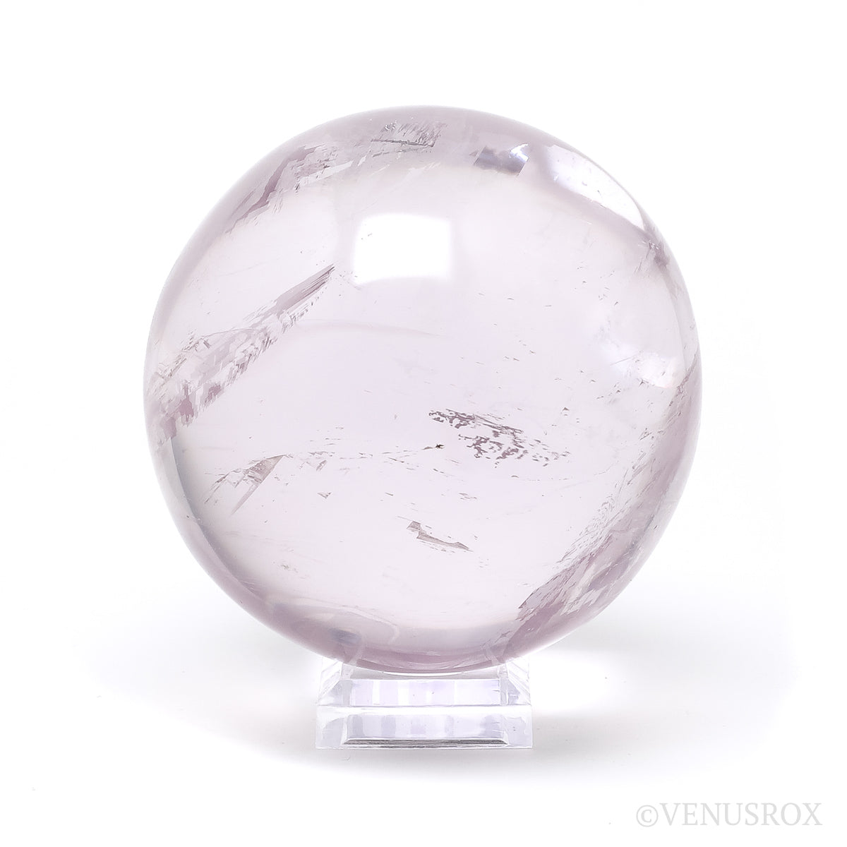 Pink Calcite Sphere from Madagascar | Venusrox