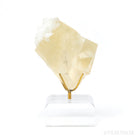 Calcite with Stilbite Natural Cluster from India mounted on a bespoke stand | Venusrox