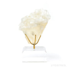 Calcite with Stilbite Natural Cluster from India mounted on a bespoke stand | Venusrox