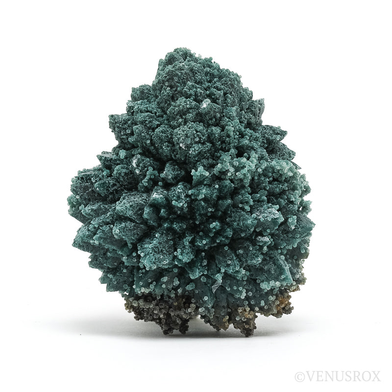 Celadonite included Apophyllite Natural Cluster from Jalgaon, Maharashtra, India | Venusrox