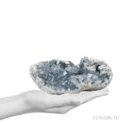 Blue Celestite on Matrix Natural Cluster from Madagascar | Venusrox
