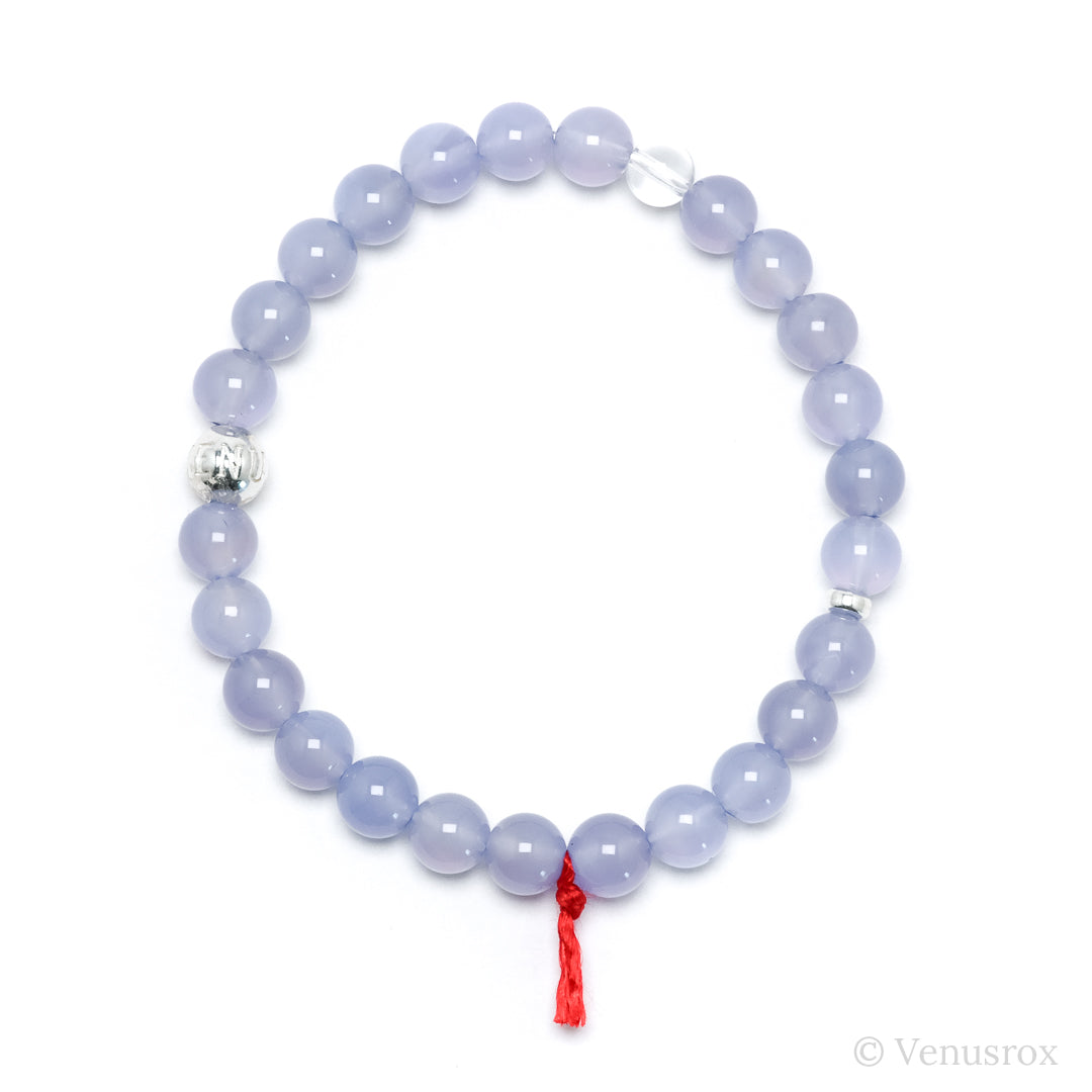 Blue Chalcedony Bracelet from India | Venusrox