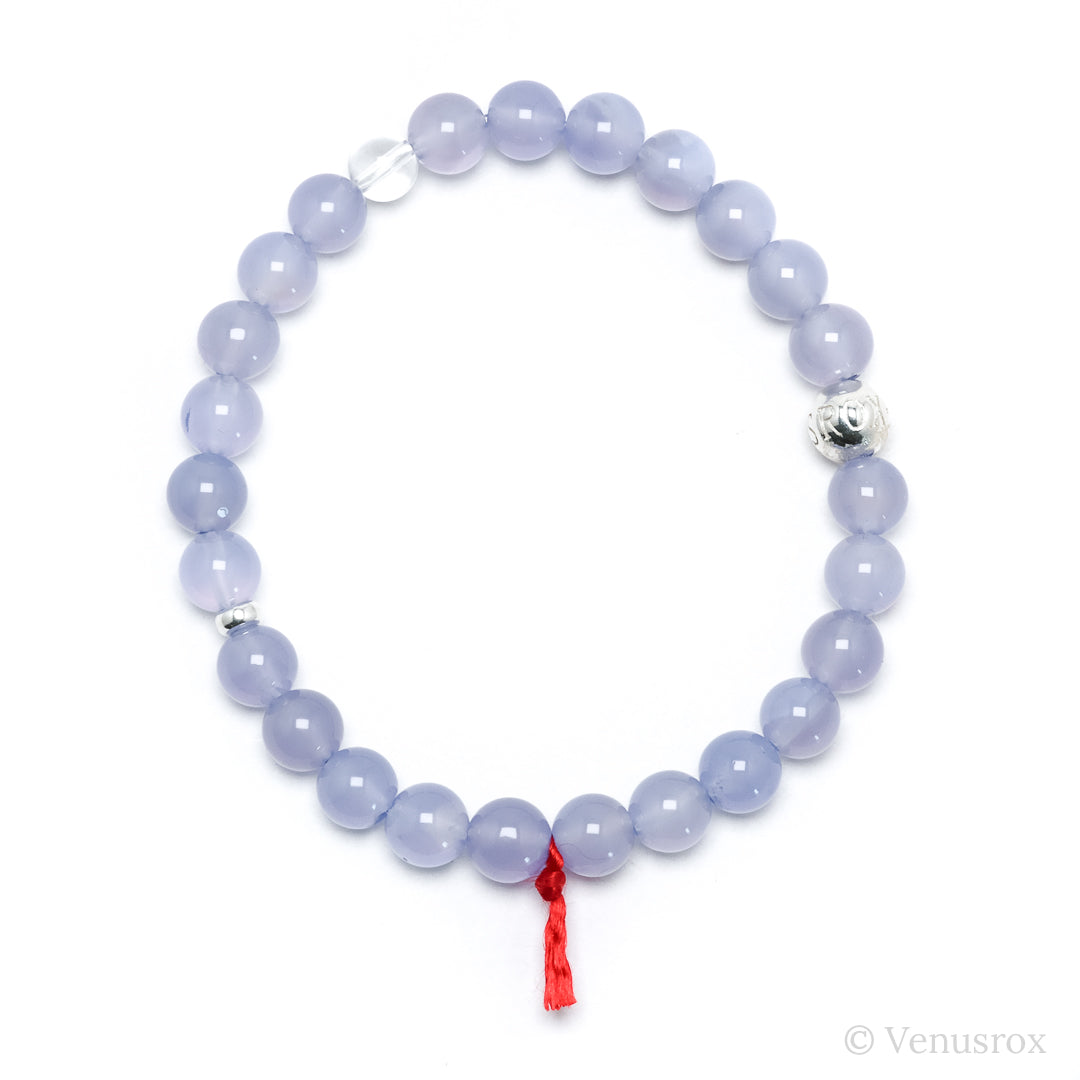 Blue Chalcedony Bracelet from India | Venusrox