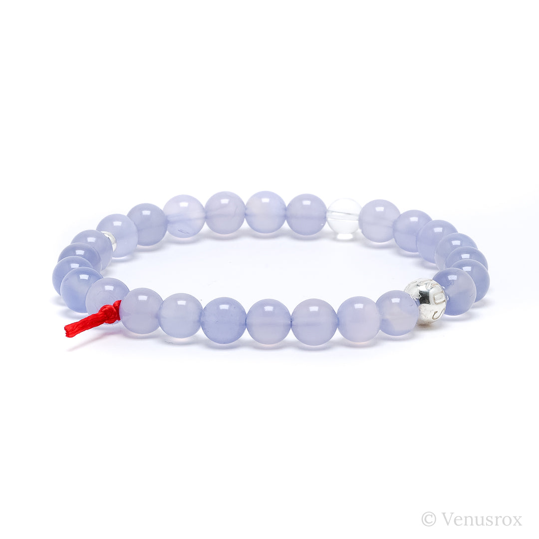 Blue Chalcedony Bracelet from India | Venusrox
