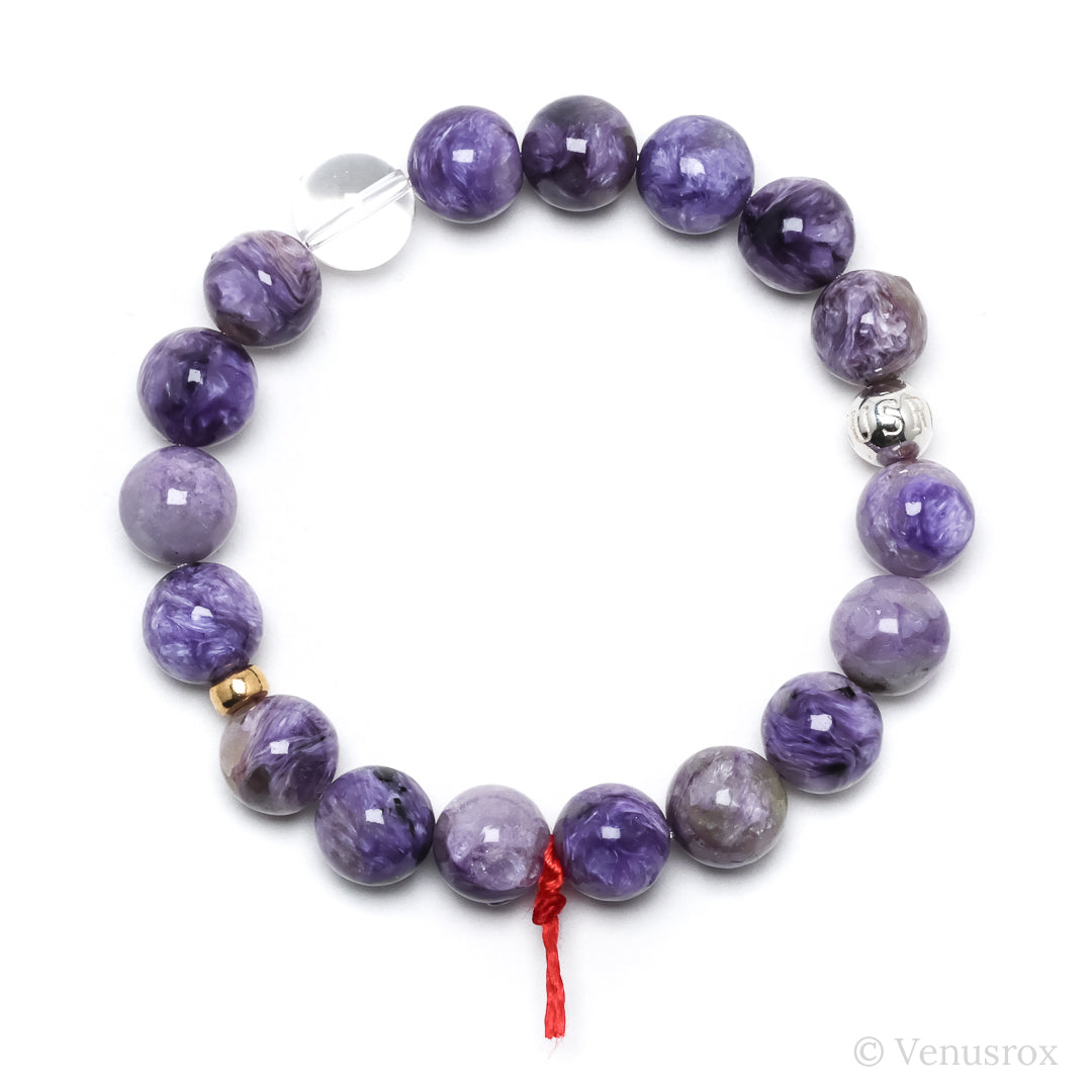 Charoite Bracelet from Murun Massif, Chara River Area, Russia | Venusrox