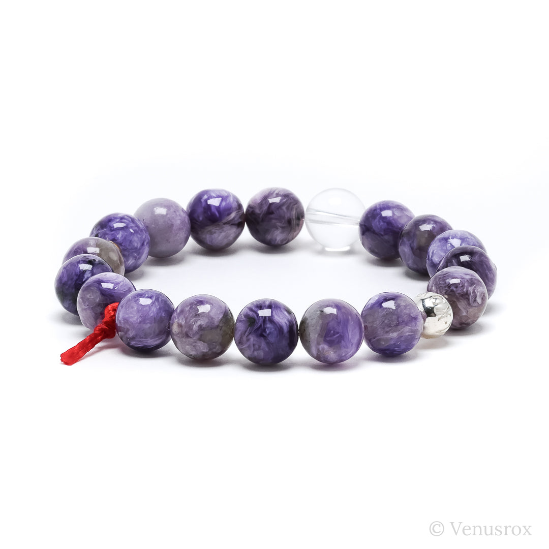 Charoite Bracelet from Murun Massif, Chara River Area, Russia | Venusrox