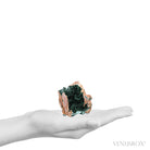 Chrysocolla Pseudomorph after Malachite and Azurite with Malachite & Matrix Natural Crystal from the Tenke-Fungurume Area, Lualaba, Democratic Republic of the Congo | Venusrox