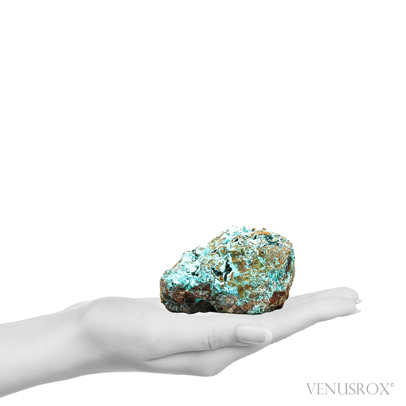 Chrysocolla with Atacamite & Matrix Natural Crystal from Peru | Venusrox