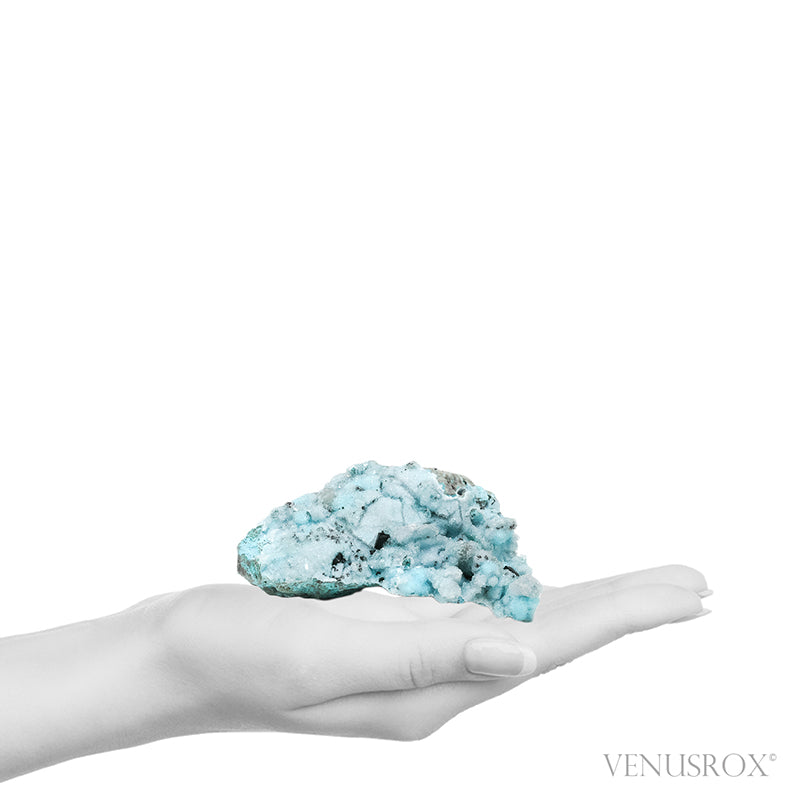 Chrysocolla with Gerhardtite, Malachite, Clear Quartz & Matrix Natural Crystal from the Tenke-Fungurume Area, Lualaba, Democratic Republic of the Congo | Venusrox