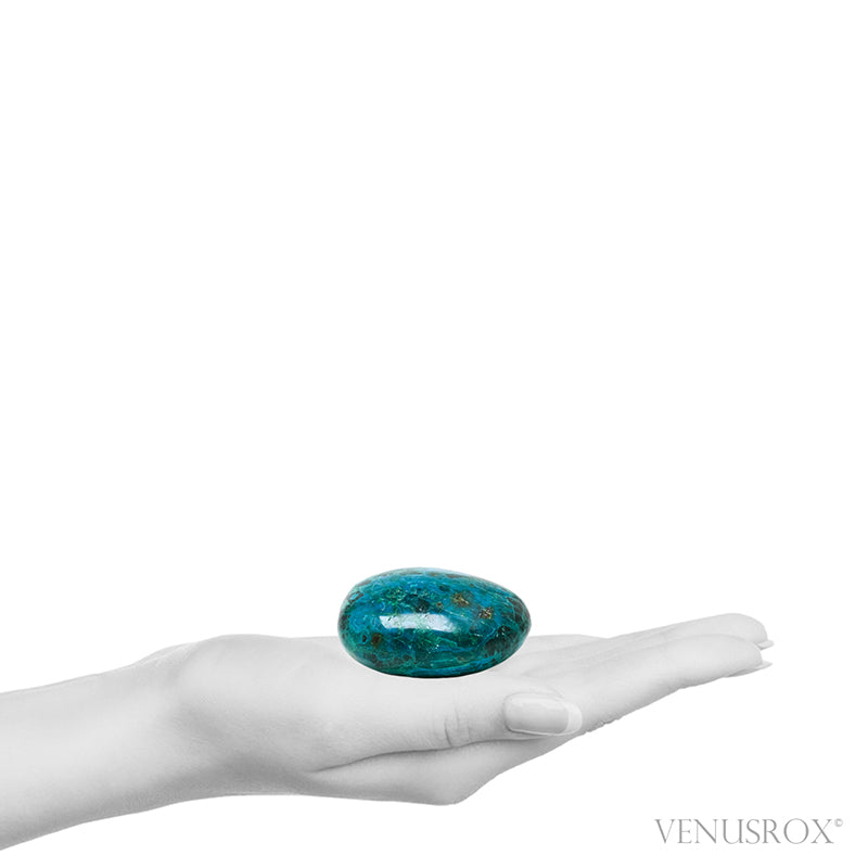 Chrysocolla with Malachite Polished Crystal from Peru | Venusrox