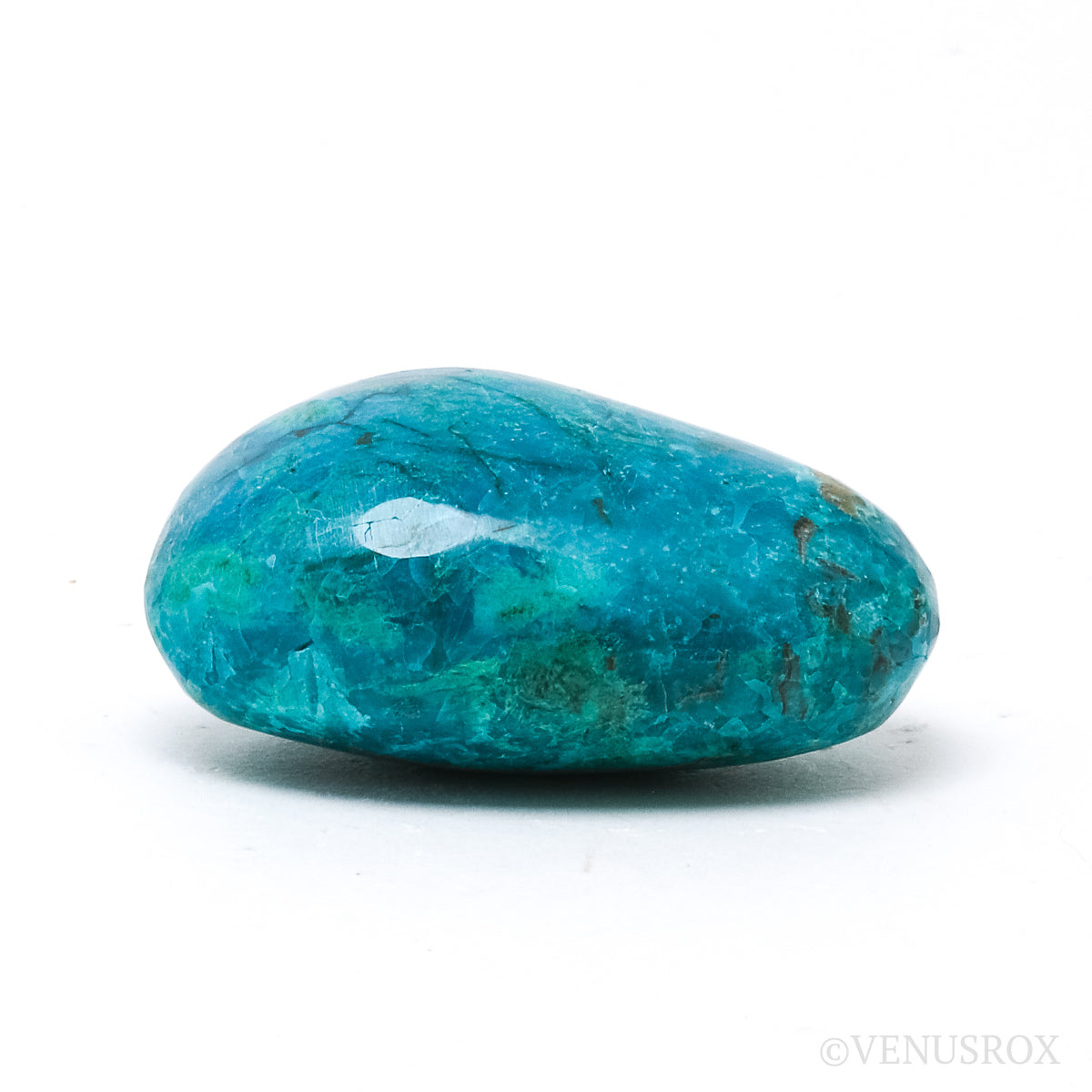 Chrysocolla with Malachite Polished Crystal from Peru | Venusrox