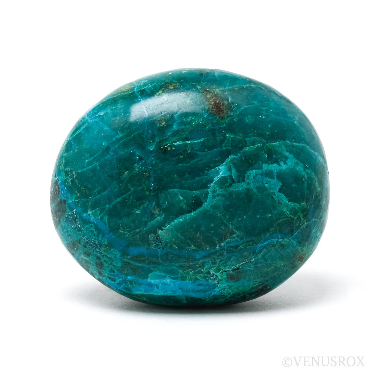 Chrysocolla with Malachite Polished Crystal from Peru | Venusrox