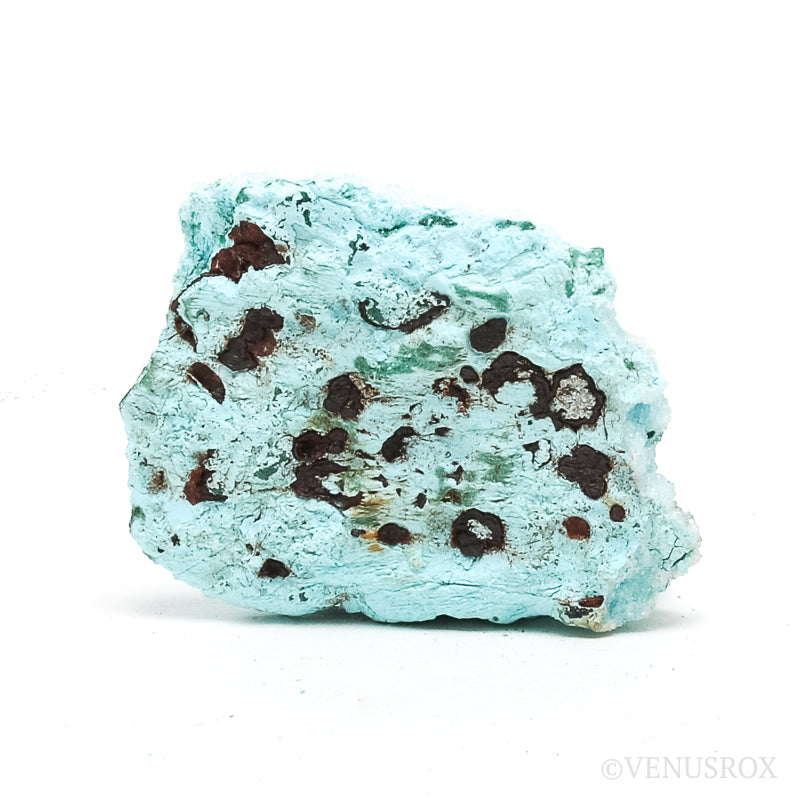 Chrysocolla with Malachite & Clear Quartz Natural Crystal from the Tenke-Fungurume Area, Lualaba, Democratic Republic of the Congo | Venusrox
