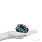 Chrysocolla with Quartz & Malachite Natural Crystal from the Lily Mine, Pisco Umay, Ica, Peru | Venusrox