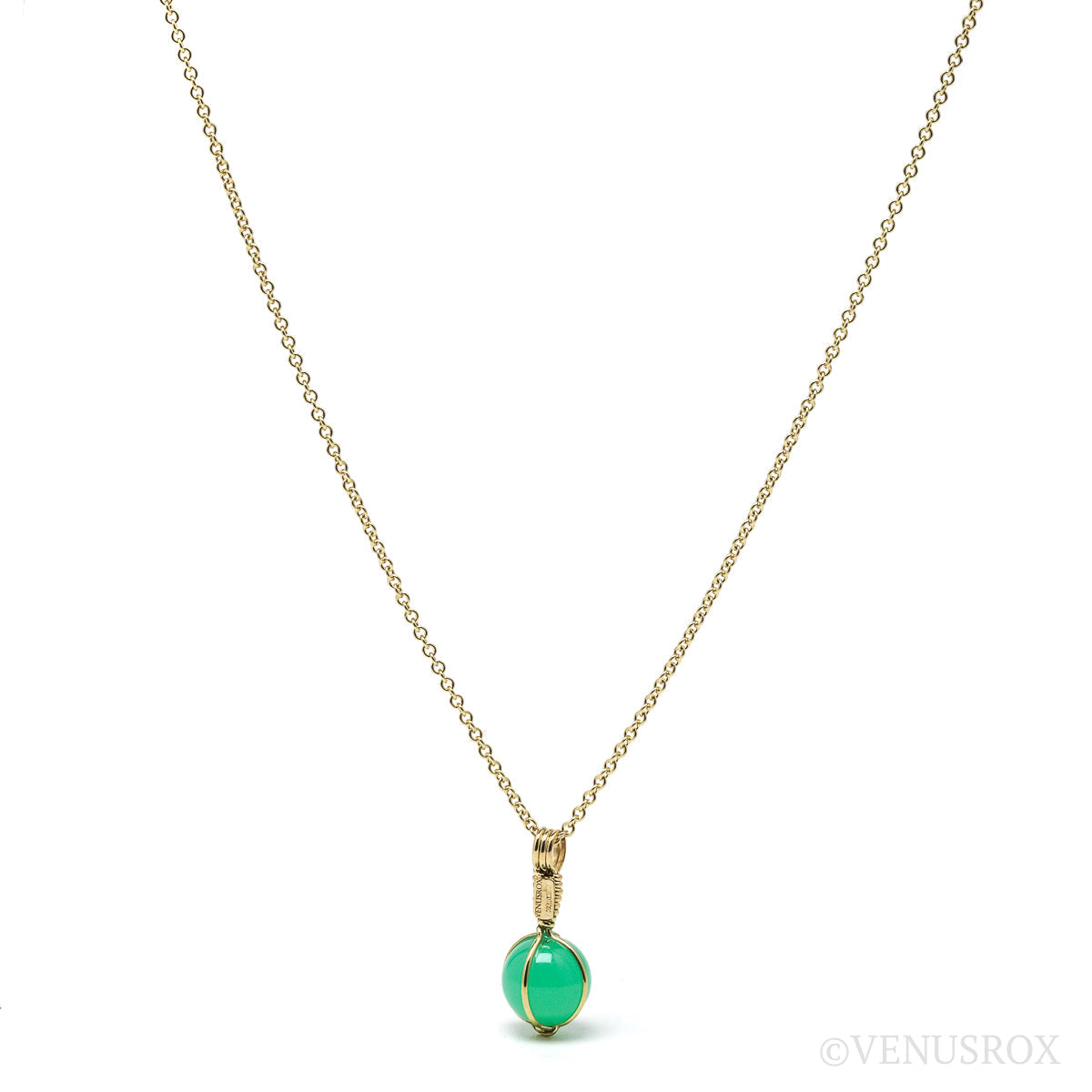 Chrysoprase Pendant from Australia | Venusrox