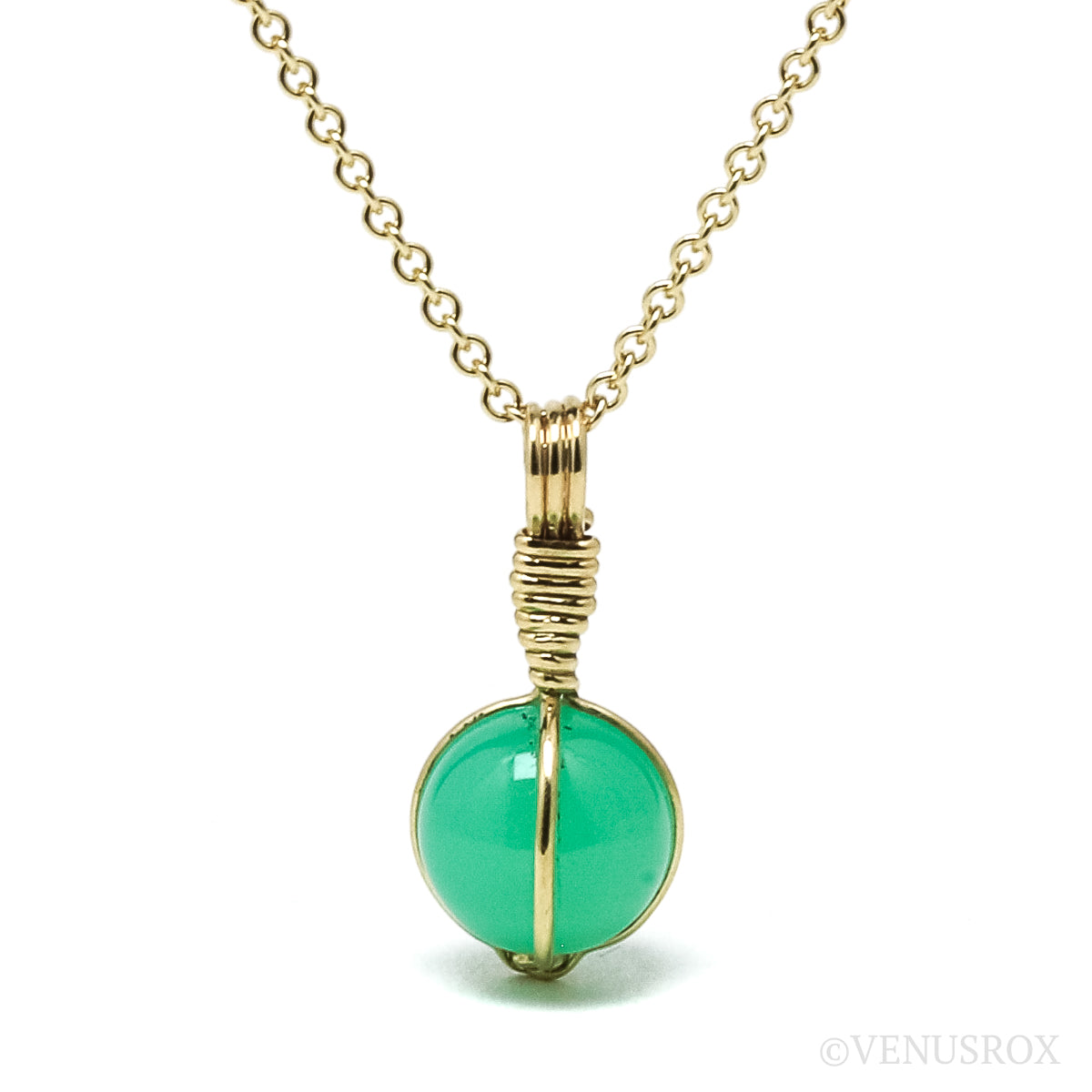 Chrysoprase Pendant from Australia | Venusrox