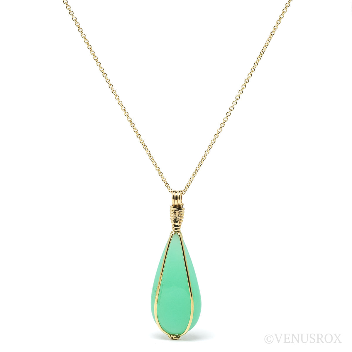 Chrysoprase Pendant from Australia | Venusrox
