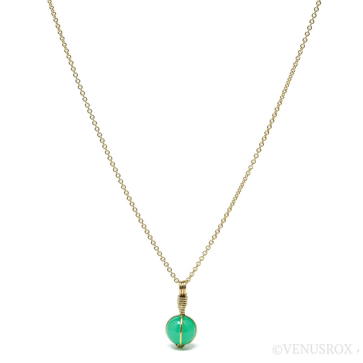 Chrysoprase Pendant from Australia | Venusrox