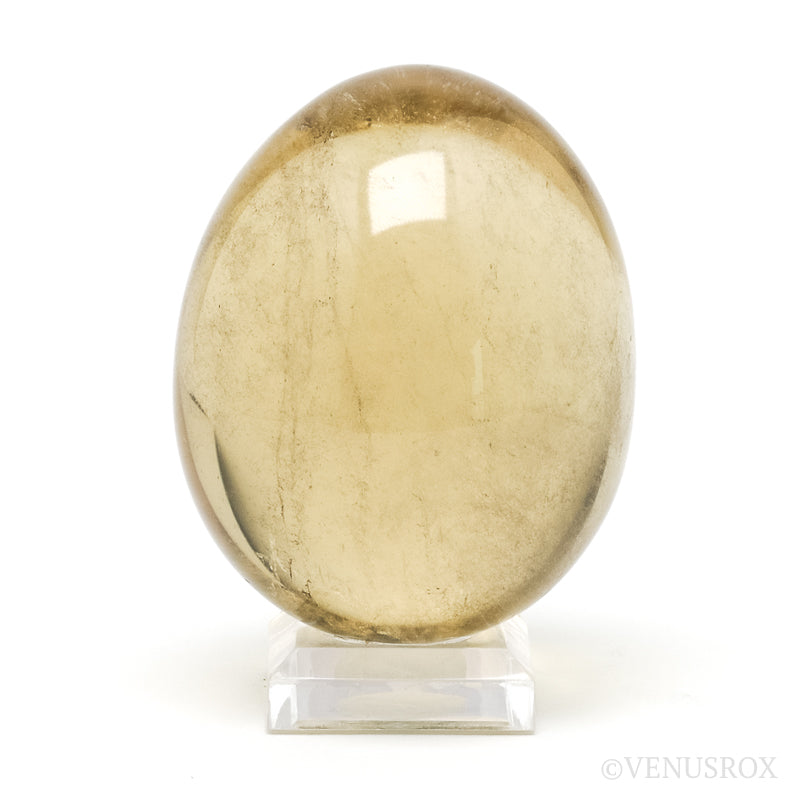 Naturally coloured Citrine Polished Egg from Madagascar | Venusrox